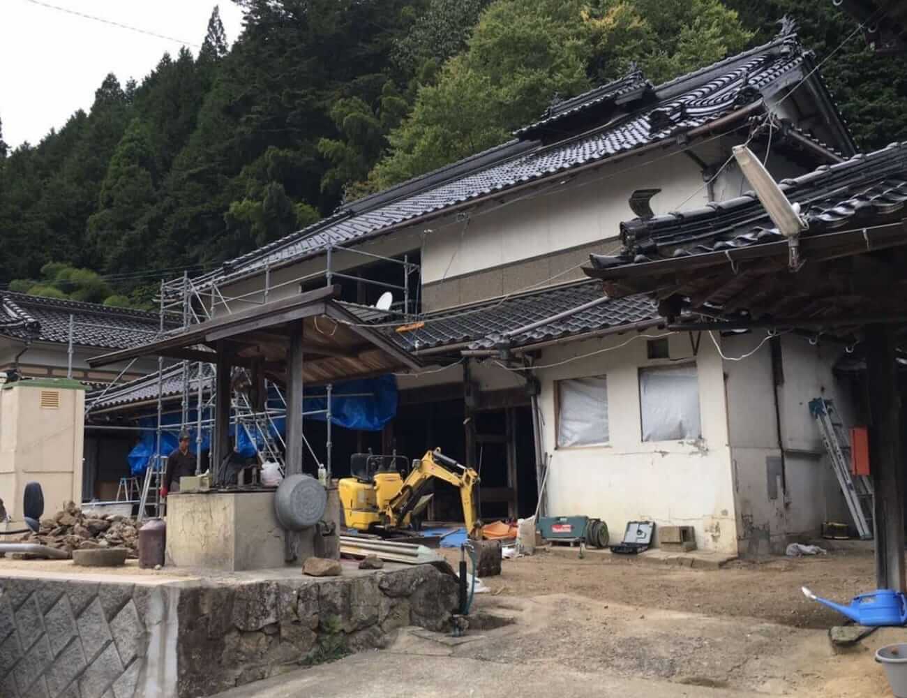 2023年リノベーション工事中