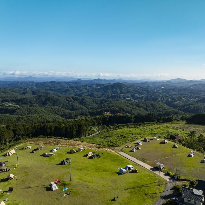 絶景キャンプ