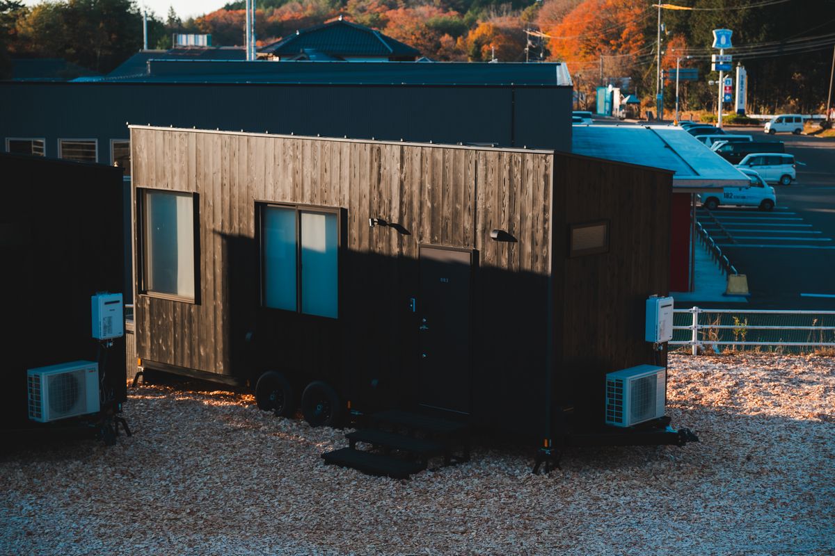 YADOKARIタイニーハウスの外観